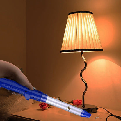 مصيدة حشرات كهربائية SK818 مزودة بشاحن USB وجهاز شفط الحشرات والعناكب مع ضوء LED، لون أزرق SK818