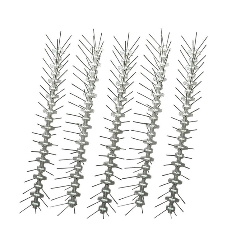 5 PCS / Set Bird Repeller 50cm Stainless Steel Nails Bird Spikes SK411, 5 PCS