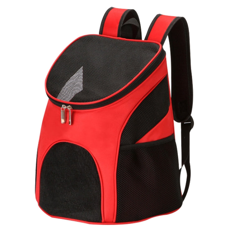 Portable Folding Nylon Breathable Pet Carrier Backpack, Size: 45 x 36 x 31cm, Size: 45 x 36 x 31cm Red, Size: 45 x 36 x 31cm Black, Size: 45 x 36 x 31cm Coffee, Size: 45 x 36 x 31cm Blue