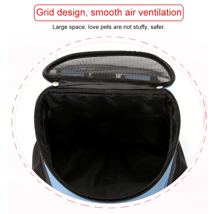 Portable Folding Nylon Breathable Pet Carrier Backpack, Size: 45 x 36 x 31cm, Size: 45 x 36 x 31cm Red, Size: 45 x 36 x 31cm Black, Size: 45 x 36 x 31cm Coffee, Size: 45 x 36 x 31cm Blue