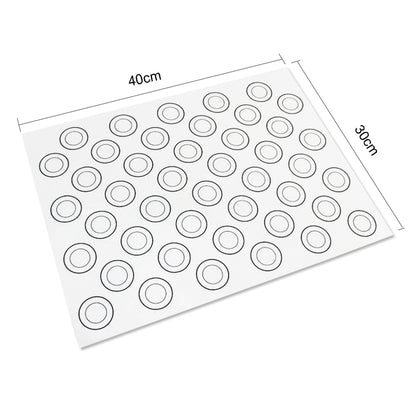 Kitchen Multi-function Roast Macaron Sugar not Sticky Pad & Kneading Pad & Insulation Pad, Size: 40*30cm, Sugar not Sticky Pad, Insulation Pad