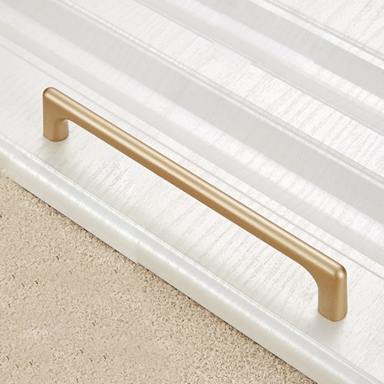 9011-160 Modern Simple Cabinet Door Handle Drawer Wardrobe Zinc Alloy Handle, 9011-160