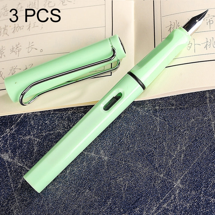 3 PCS School Office Extra Fine Titanium Alloy Nib Transparent Piston Fountain Pen(Black), Random Delivery(0.5mm/0.38mm Nib), HC3328B, HC3328E, HC3328F, HC3328G, HC3328L, HC3328LG, HC3328P, HC3328R, HC3328TE, HC3328TG, HC3328TH, HC3328TL, HC3328TT������...