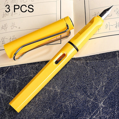 3 PCS School Office Extra Fine Titanium Alloy Nib Transparent Piston Fountain Pen(Black), Random Delivery(0.5mm/0.38mm Nib), HC3328B, HC3328E, HC3328F, HC3328G, HC3328L, HC3328LG, HC3328P, HC3328R, HC3328TE, HC3328TG, HC3328TH, HC3328TL, HC3328TT������...