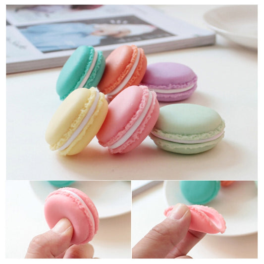 10 PCS Lovely Macaron Style Ornaments Box Portable Medicine Box Storage Box Random Color Delivery, Medicine Box