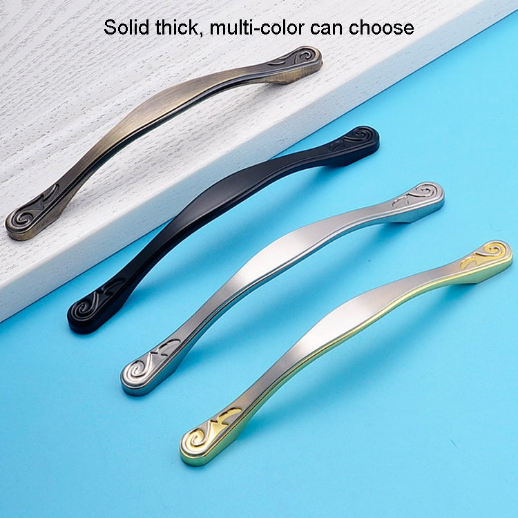4041-128 Double Gold Zinc Alloy Cabinet Handle Pitch: 128mm, 4041-128 Double Gold