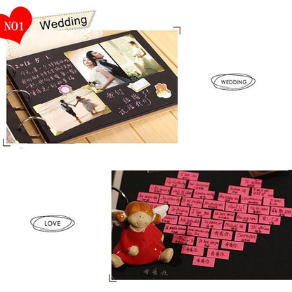 DIY Creativity Loose-leaf Type Retro Imitation Leather Lashing Children Growth Memorial Photo Album, Lashing