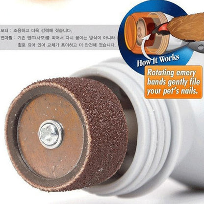 The Incredible Pet Nail Trimmer Electric Nail Grinder, Pet Nail Trimmer