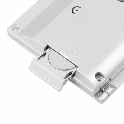 ساعة منبه رقمية قابلة للطي وشاشة LCD MT-033 للسفر ودرجة الحرارة، MT-033