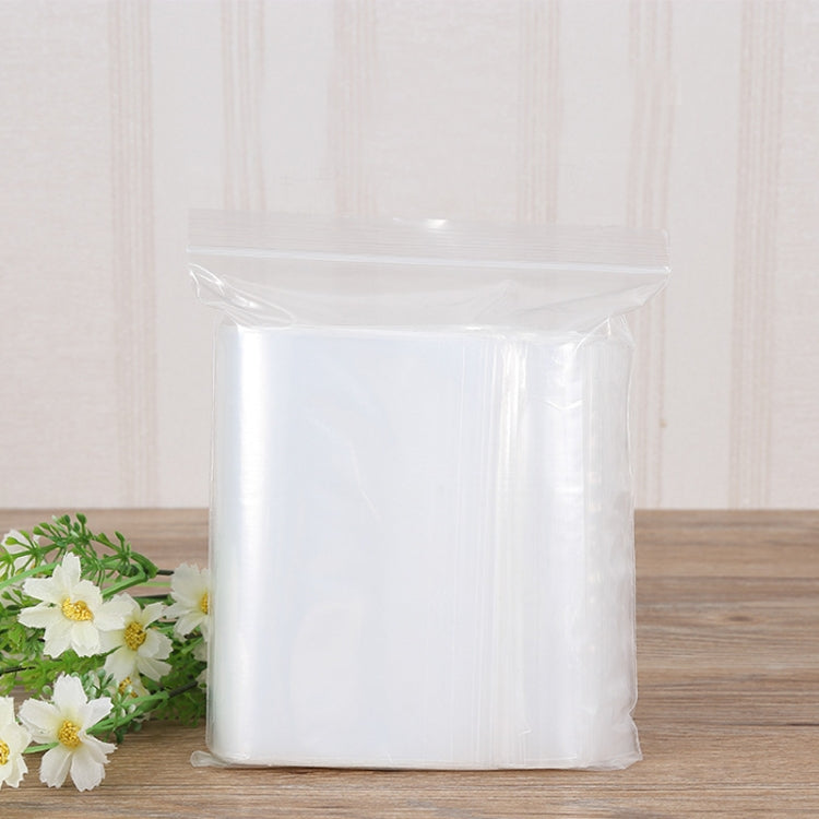 100pcs/pack PE Self Sealing Clear Zip Lock Packaging Bag, 10cm x 15cm, Custom Printing and Size are welcome, 10*15cm