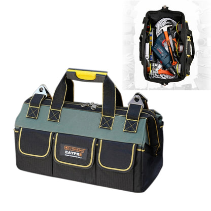 Multi-function Oxford Cloth Cloth Bottom Electrician Belt Pouch Maintenance Tools Handbag Shoulder Bag Convenient Tool Bag, Size : 16 inch, Size : 16 inch