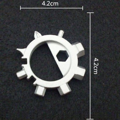 Multi-function Portable Outdoor Key Chain Screwdriver Bicycle Repair Tools