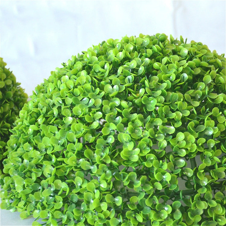 Artificial Aglaia Odorata Plant Ball Topiary Wedding Event Home Outdoor Decoration Hanging Ornament, Diameter: 4.7 inch, 4.7 inch