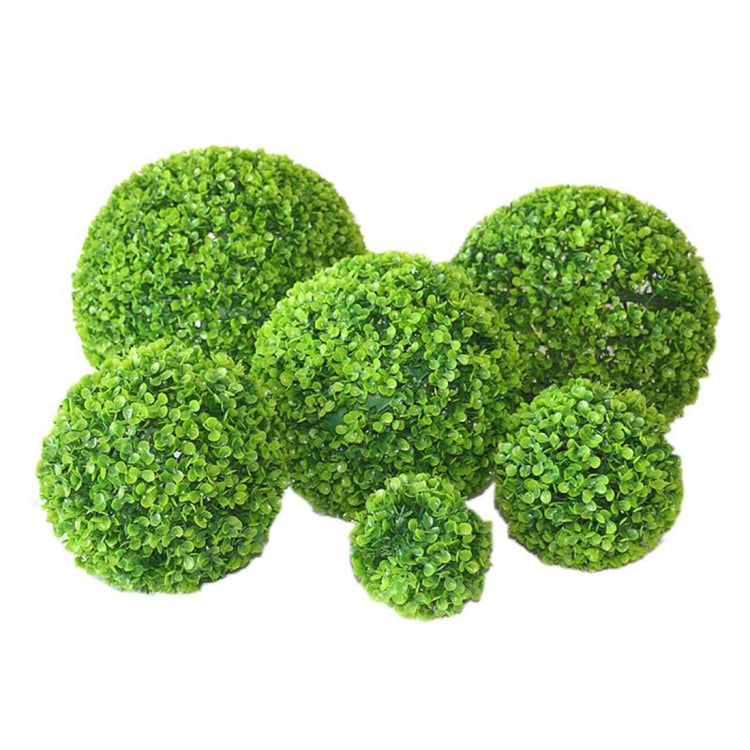 Artificial Aglaia Odorata Plant Ball Topiary Wedding Event Home Outdoor Decoration Hanging Ornament, Diameter: 4.7 inch, 4.7 inch