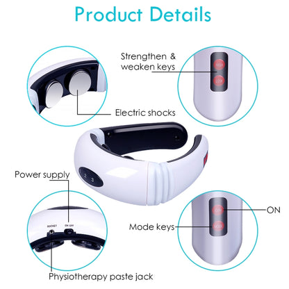 Household Electric Pulse Shock Neck Massager