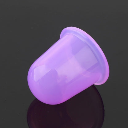 كوب تدليك الجسم بالشفط من السيليكون للعناية الصحية، لون عشوائي، قطعة واحدة