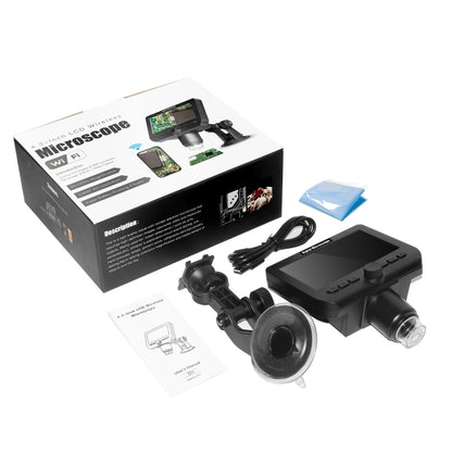 inskam317 1080P 4.3 inch LCD Screen WiFi HD Digital Microscope, Sucker Bracket, Sucker Bracket