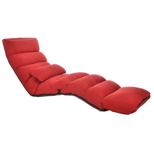 C1 Lazy Couch Tatami Foldable Single Recliner Bay Window Creative Leisure Floor Chair, Size:205x56x20cm, 205x56x20cm (Red), 205x56x20cm (Purple), 205x56x20cm (Lake Blue), 205x56x20cm (Khaki), 205x56x20cm (Green), 205x56x20cm (Dark Coffee)��������������...