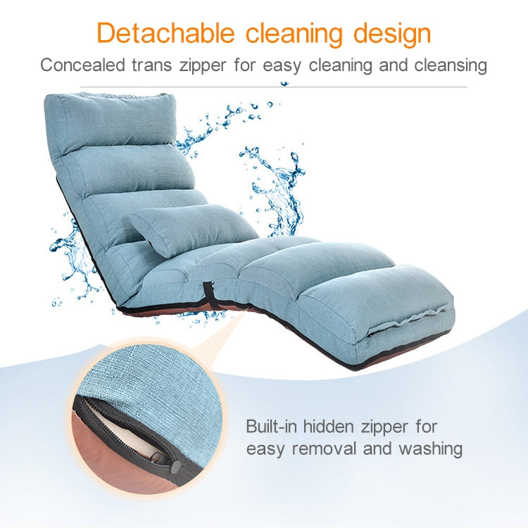 C1 Lazy Couch Tatami Foldable Single Recliner Bay Window Creative Leisure Floor Chair, Size:205x56x20cm, 205x56x20cm (Red), 205x56x20cm (Purple), 205x56x20cm (Lake Blue), 205x56x20cm (Khaki), 205x56x20cm (Green), 205x56x20cm (Dark Coffee)��������������...