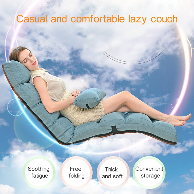 C1 Lazy Couch Tatami Foldable Single Recliner Bay Window Creative Leisure Floor Chair, Size:205x56x20cm, 205x56x20cm (Red), 205x56x20cm (Purple), 205x56x20cm (Lake Blue), 205x56x20cm (Khaki), 205x56x20cm (Green), 205x56x20cm (Dark Coffee)��������������...