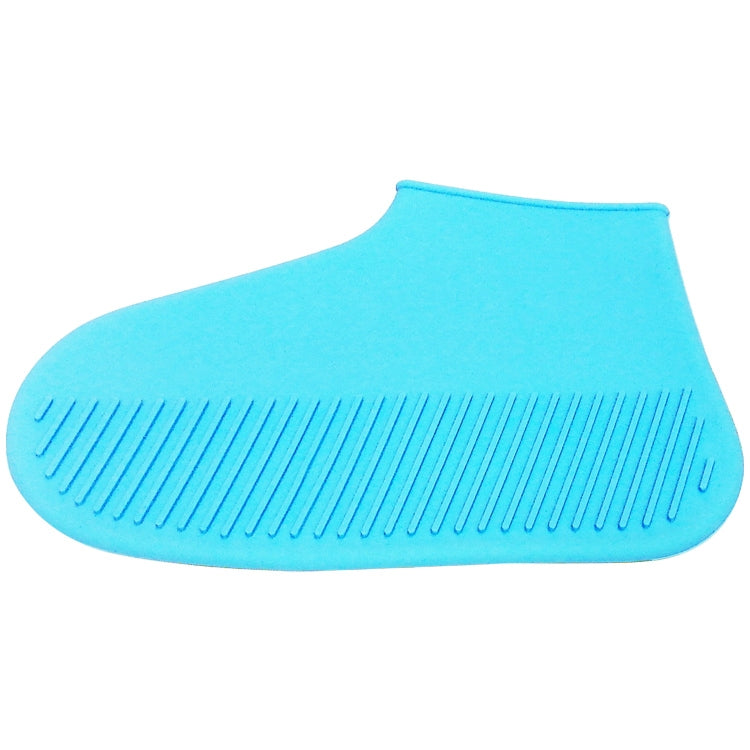 Waterproof Antiskid Silicone Outdoor Rainboots Shoes Cover, Size: S (25-33), Size: S