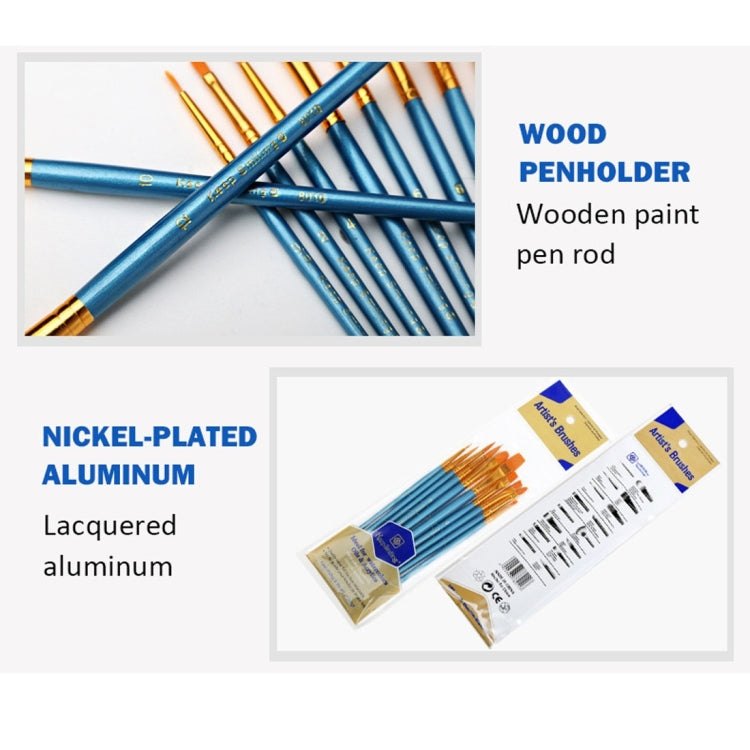 Watercolor Powder Paint Brush Painting Art Supplies., Watercolor Powder Paint Brush