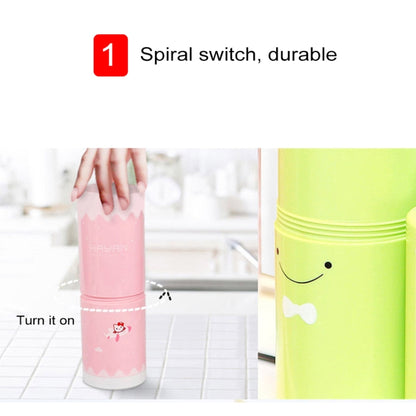 Creative 7 in 1 Portable Gargle Cup Shampoo Sub-Bottle Towel Toothbrush Comb Make-up Mirror Travel Wash Kits, Affordable Sets, 7 in 1