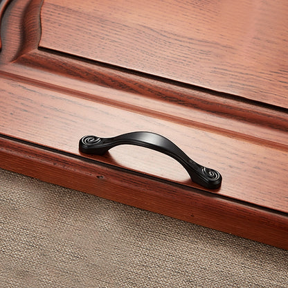 4041-64 Simple Archaistic Zinc Alloy Handle for Cabinet Wardrobe Drawer Door, Hole Spacing: 64mm, 4041-64