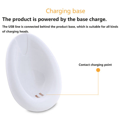 CNaier AE-906 Portable Waterproof USB Charging Chest Electric Massage Instrument