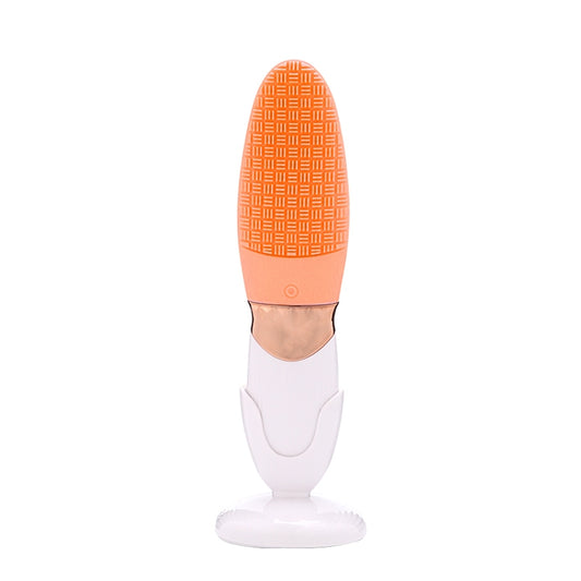 Battery-powered Silicone Acoustic Wave Face Skin Care Electric Facial Cleanser