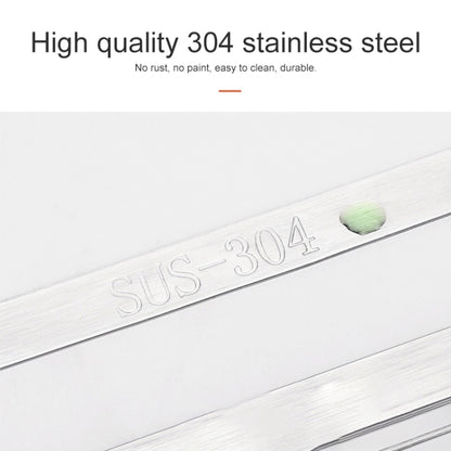 304 Stainless Steel Wall-mounted Kitchen Rack Hanging Pot Lid Holder