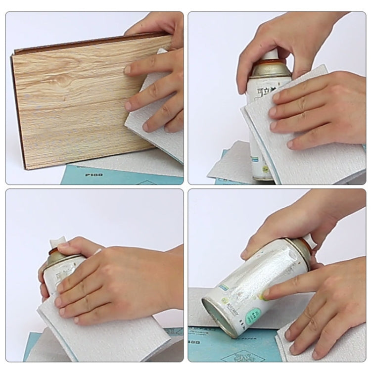 10pcs Grit 2000 Wet And Dry Polishing Grinding Sandpaper，Size: 23 x 9cm, Grit 2000