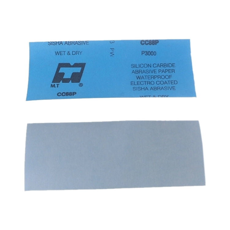 10pcs Grit 400 Wet And Dry Polishing Grinding Sandpaper，Size: 23 x 9cm, Grit 400