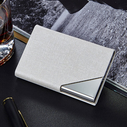 Oracle Bone Texture Business Card Holder Wallet Credit Card ID Case Holder, Random Color, Oracle Bone Texture