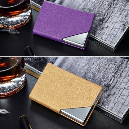 Oracle Bone Texture Business Card Holder Wallet Credit Card ID Case Holder, Random Color, Oracle Bone Texture