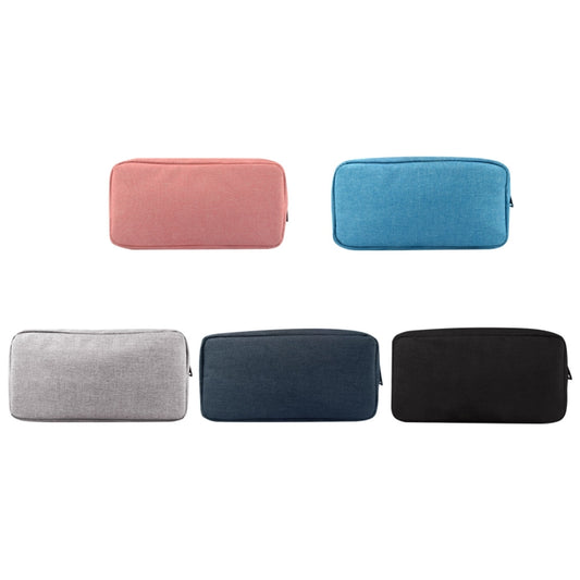 Simple Multi-functional Digital Device Travel Storage Bag for Phones, Power Bank, U-disk, Earphones, Data Cable and etc, Small Size: 16*11*5cm, Size: 16*11*5cm Black, Size: 16*11*5cm Pink, Size: 16*11*5cm Grey, DY01 16x11x5cm