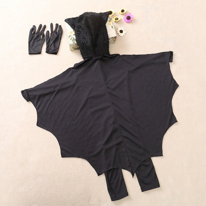 Halloween Costume Children Jumpsuit Bat Style Cosplay Costumes Stage Suit Size:M, Suggested Height:115-130cm