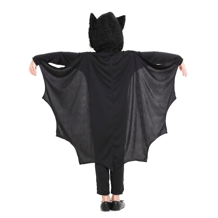 Halloween Costume Children Jumpsuit Bat Style Cosplay Costumes Stage Suit Size:M, Suggested Height:115-130cm