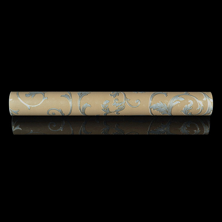Coffee Silver Creative 3D Stone Brick Decoration Wallpaper Stickers Bedroom Living Room Wall Waterproof Wallpaper Roll, Size: 45 x 1000cm, Coffee silver