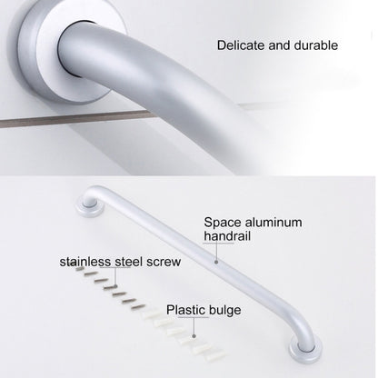 40cm Space Aluminum Bathroom Barrier-free and Safe Armrest, 40cm