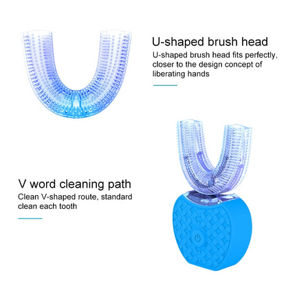 Vwhite 3 Cleaning Modes Silicone Electric Automatic Beauty Tooth Instrument