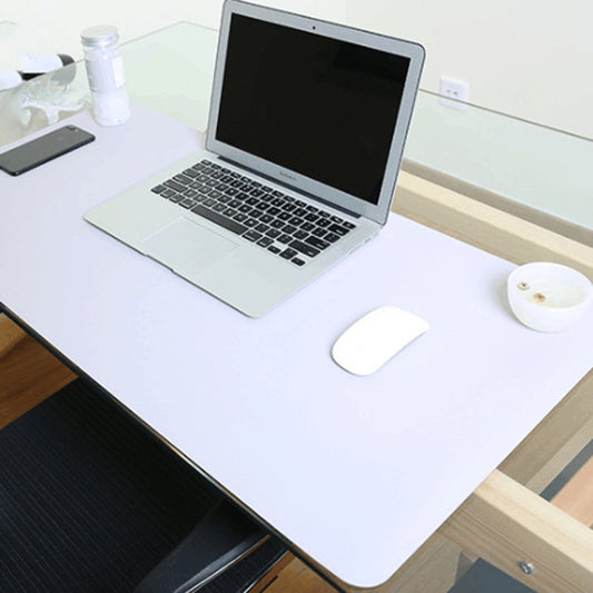 Multifunction Business Double Sided PU Leather Mouse Pad Keyboard Pad Table Mat Computer Desk Mat, Size: 90 x 45cm, Size: 90 x 45cm(Silver Grey), Size: 90 x 45cm(Black Red), Size: 90 x 45cm, Size: 90 x 45cm(Green + Silver), Size: 90 x 45cm(Blue + Yellow)
