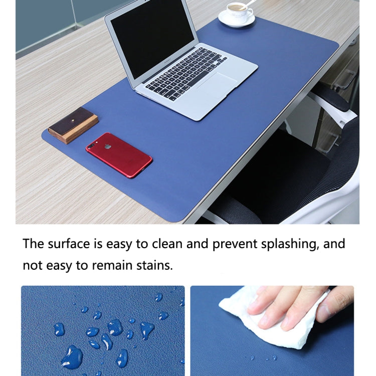 Multifunction Business PU Leather Mouse Pad Keyboard Pad Table Mat Computer Desk Mat, Size: 60 x 30cm, Size: 60 x 30cm(Black), Size: 60 x 30cm(Pink), Size: 60 x 30cm(Green), Size: 60 x 30cm(Sapphire Blue), Size: 60 x 30cm(Baby Blue)��������������������...