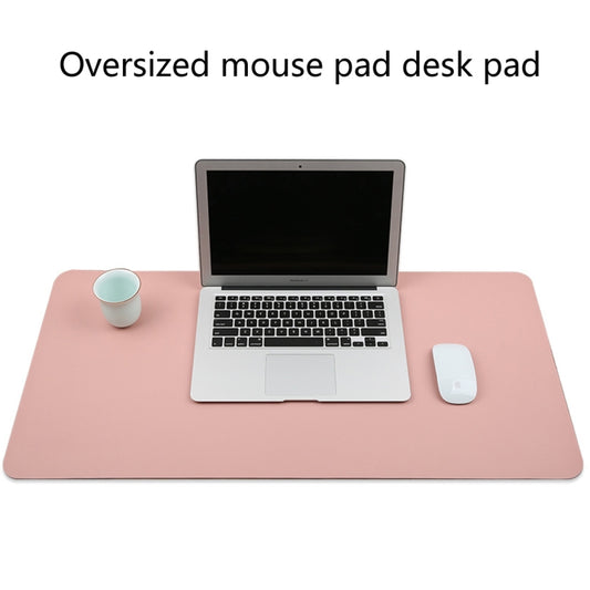 Multifunction Business PU Leather Mouse Pad Keyboard Pad Table Mat Computer Desk Mat, Size: 80 x 40cm, Size: 80 x 40cm(Black), Size: 80 x 40cm(Pink), Size: 80 x 40cm(Green), Size: 80 x 40cm(Sapphire Blue), Size: 80 x 40cm(Baby Blue)��������������������...
