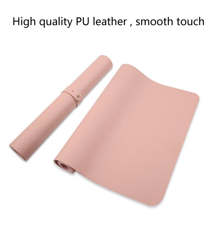 Multifunction Business PU Leather Mouse Pad Keyboard Pad Table Mat Computer Desk Mat, Size: 80 x 40cm, Size: 80 x 40cm(Black), Size: 80 x 40cm(Pink), Size: 80 x 40cm(Green), Size: 80 x 40cm(Sapphire Blue), Size: 80 x 40cm(Baby Blue)��������������������...