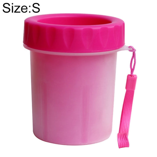 Pet Antiseptic Products Silicone Wash Feet Cleaning Cup Size: S