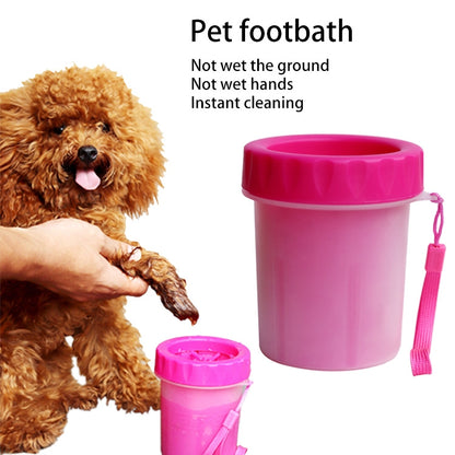 Pet Antiseptic Products Silicone Wash Feet Cleaning Cup Size: S
