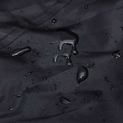 Anti-UV Waterproof Dust-proof 210D Oxford Cloth Folding Table Chairs Protective Cover Outdoor Furniture Set Cover, Size: 242*162*100cm(Black), Size: 242*162*100cm