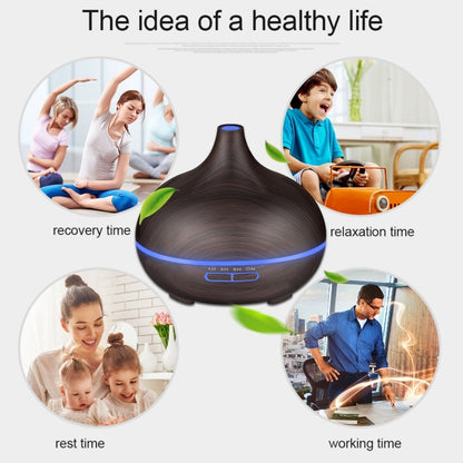 جهاز تنقية الهواء بالروائح العطرية W350، 14 واط، 300 مل، برائحة الخشب، مزود بإضاءة LED، مناسب للمكتب/الغرفة المنزلية، لون القهوة W350، لون البني W350