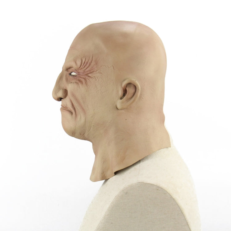 Halloween Festival Party Latex Underworld Boss Frightened Mask Headgear